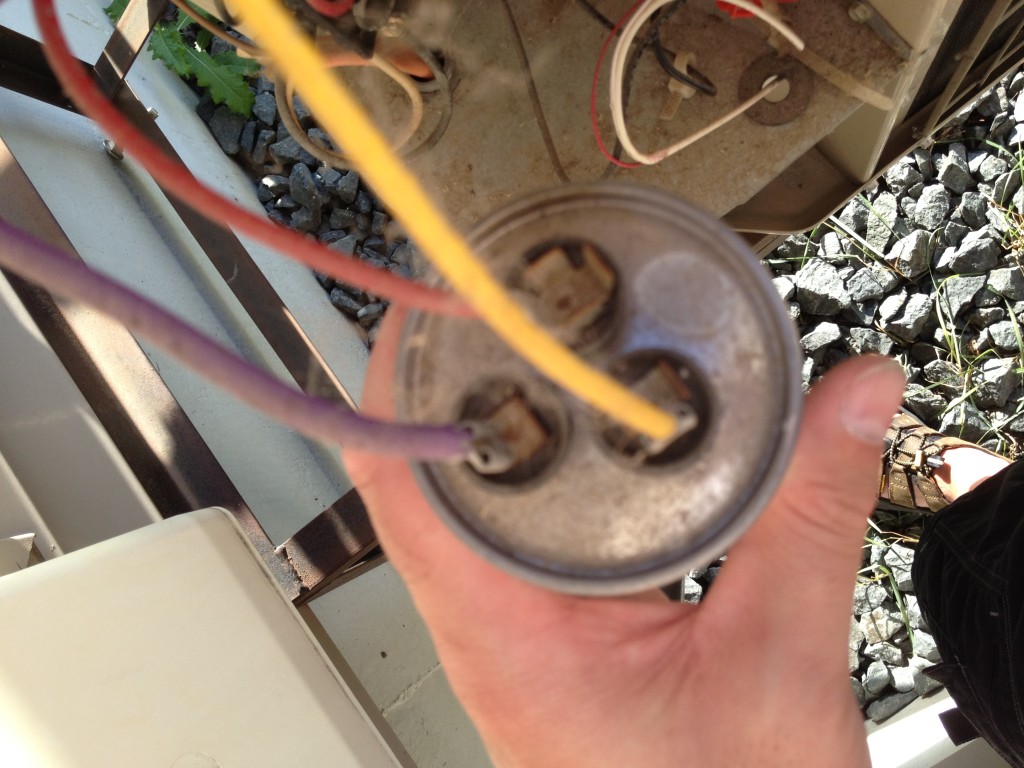 Old Capacitor Wires